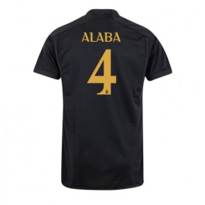 Real Madrid David Alaba #4 Tredjetröja 2023-24 Kortärmad